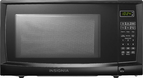Insigniaâ„¢ - 0.7 Cu. Ft. Compact Microwave - Black was $69.99 now $54.99 (21.0% off)