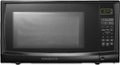 Front. Insignia™ - 0.7 Cu. Ft. Compact Microwave - Black.