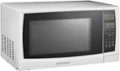 Angle Zoom. Insignia™ - 0.7 Cu. Ft. Compact Microwave - White.