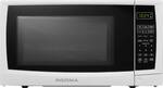Insignia™ - 0.7 Cu. Ft. Compact Microwave - White - Front_Standard