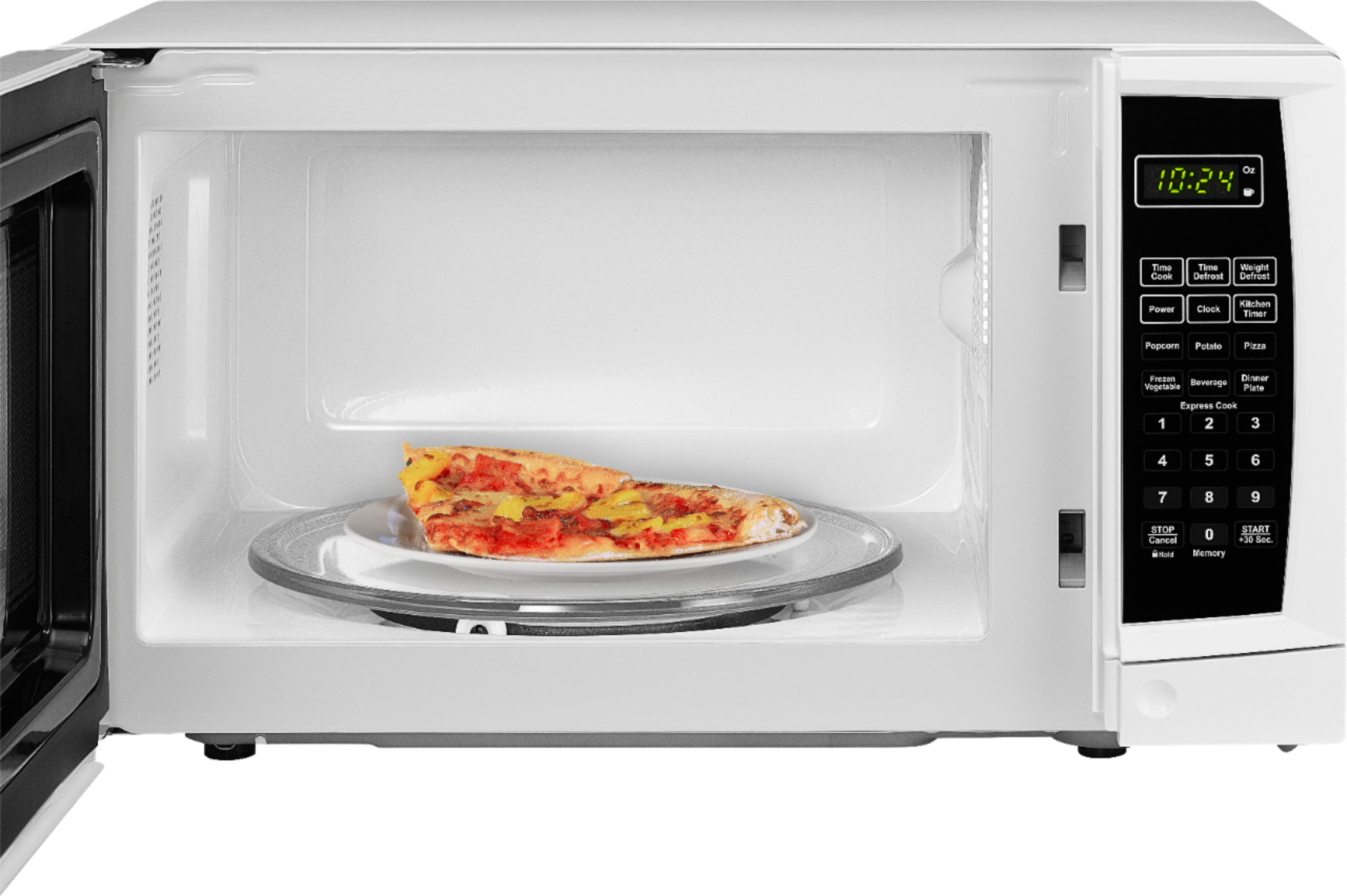 .com: Insignia - 0.7 Cu. Ft. Compact Microwave - White: Home & Kitchen