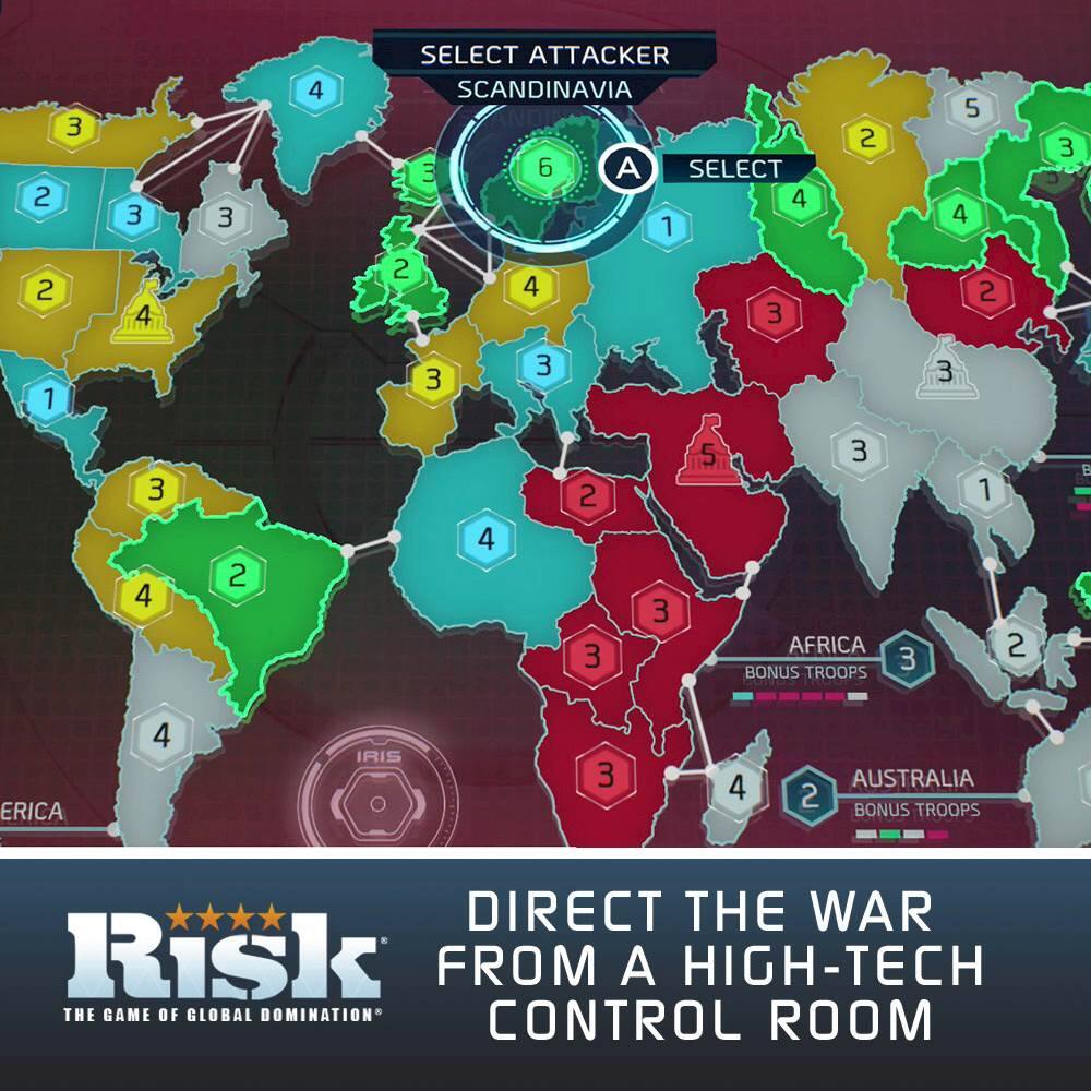 Direct the War from a High-Tech Control Room.