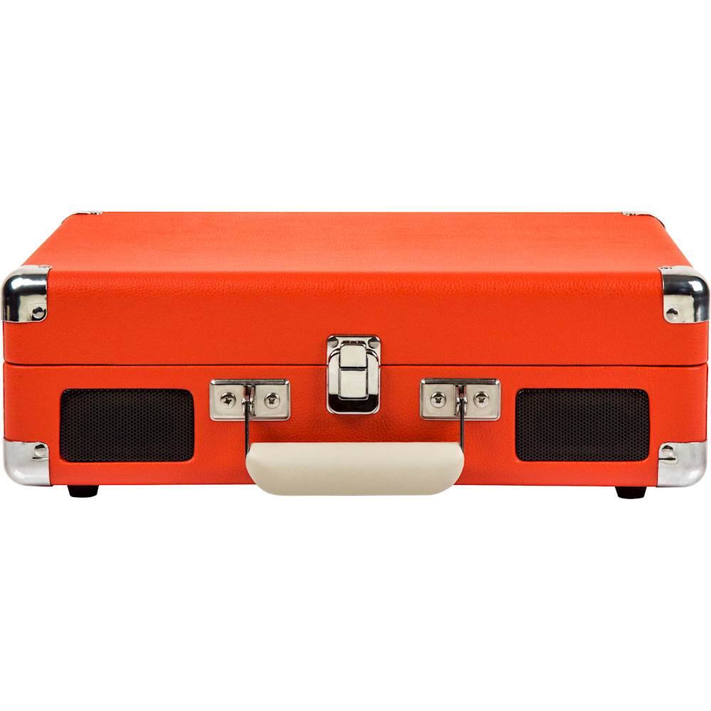 Alt View 11. Crosley - Cruiser Deluxe Bluetooth Portable Turntable - Orange.