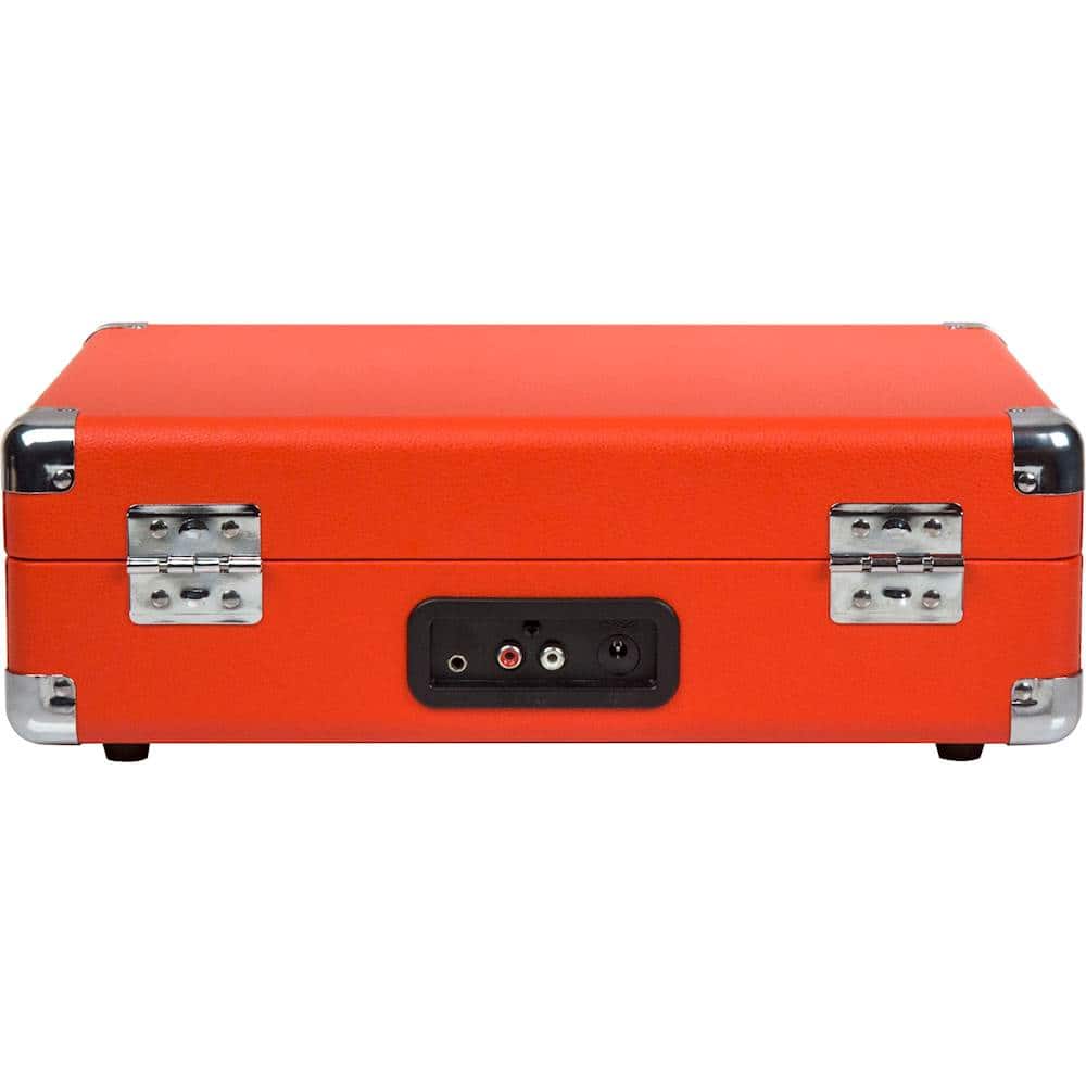 Alt View 13. Crosley - Cruiser Deluxe Bluetooth Portable Turntable - Orange.