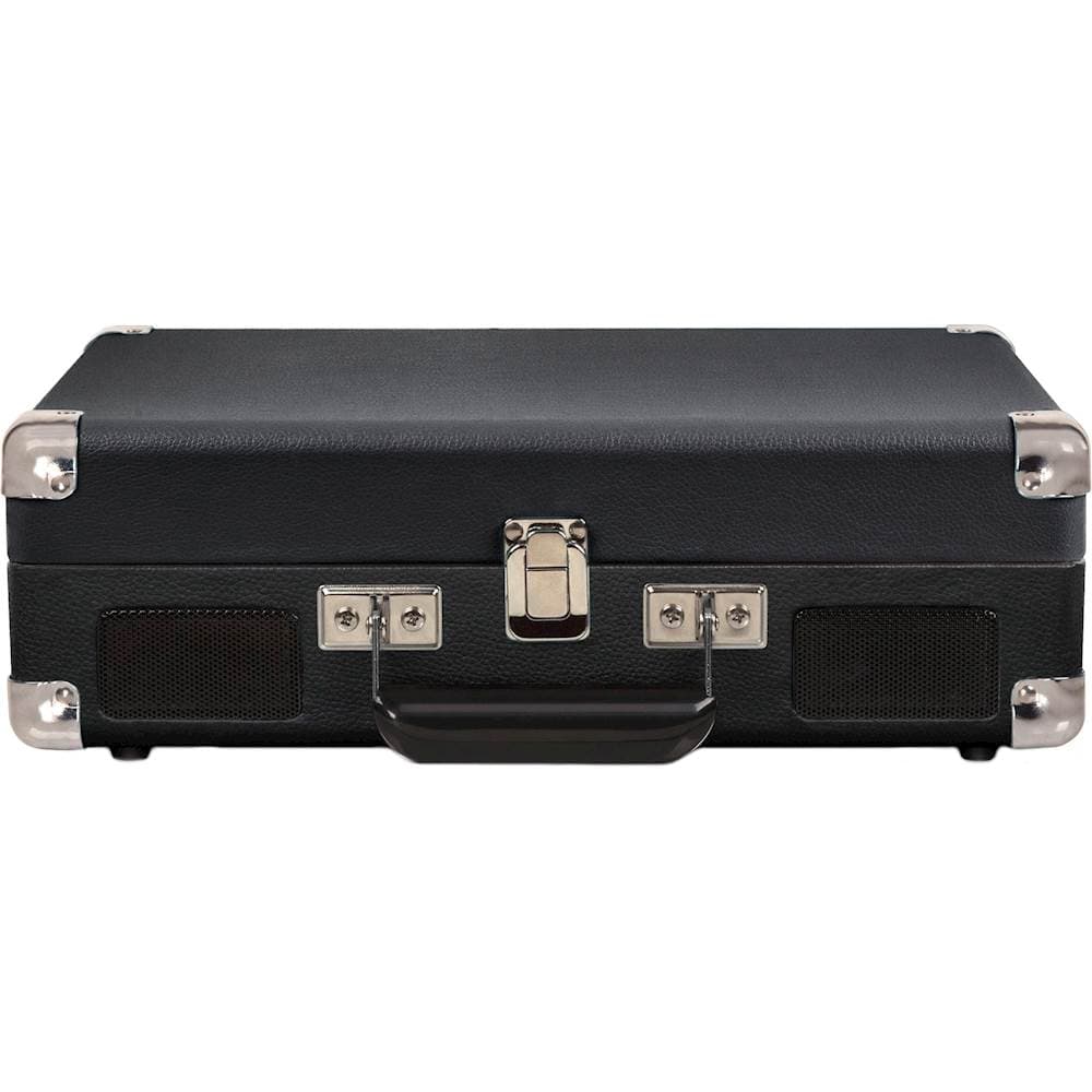 Alt View 12. Crosley - Cruiser Deluxe Bluetooth Portable Turntable - Black.