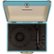 Alt View Zoom 11. Crosley - Cruiser Deluxe Bluetooth Portable Turntable - Turquoise.