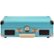 Alt View Zoom 12. Crosley - Cruiser Deluxe Bluetooth Portable Turntable - Turquoise.