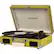 Left. Crosley - Cruiser Deluxe Bluetooth Portable Turntable - Green.