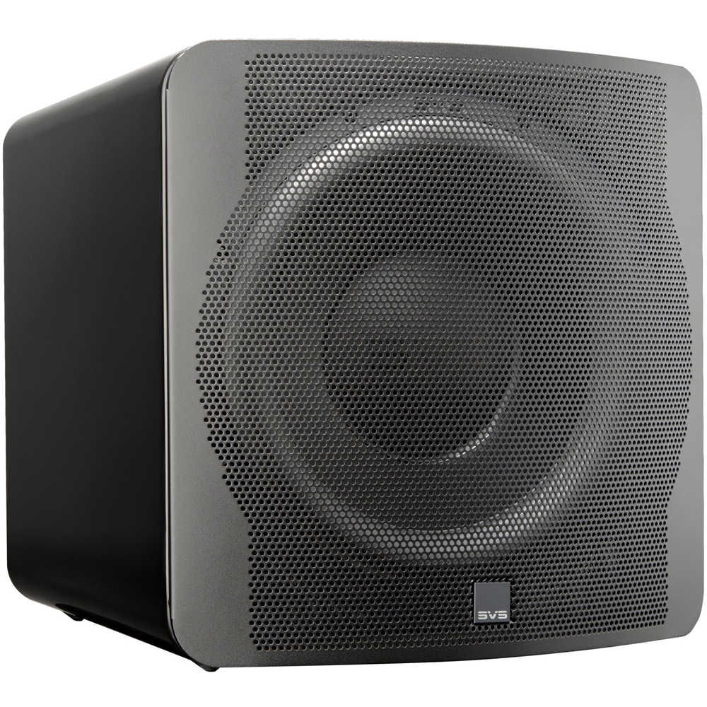 Left View: SVS - 13" 800W Powered Subwoofer - Gloss Piano Black