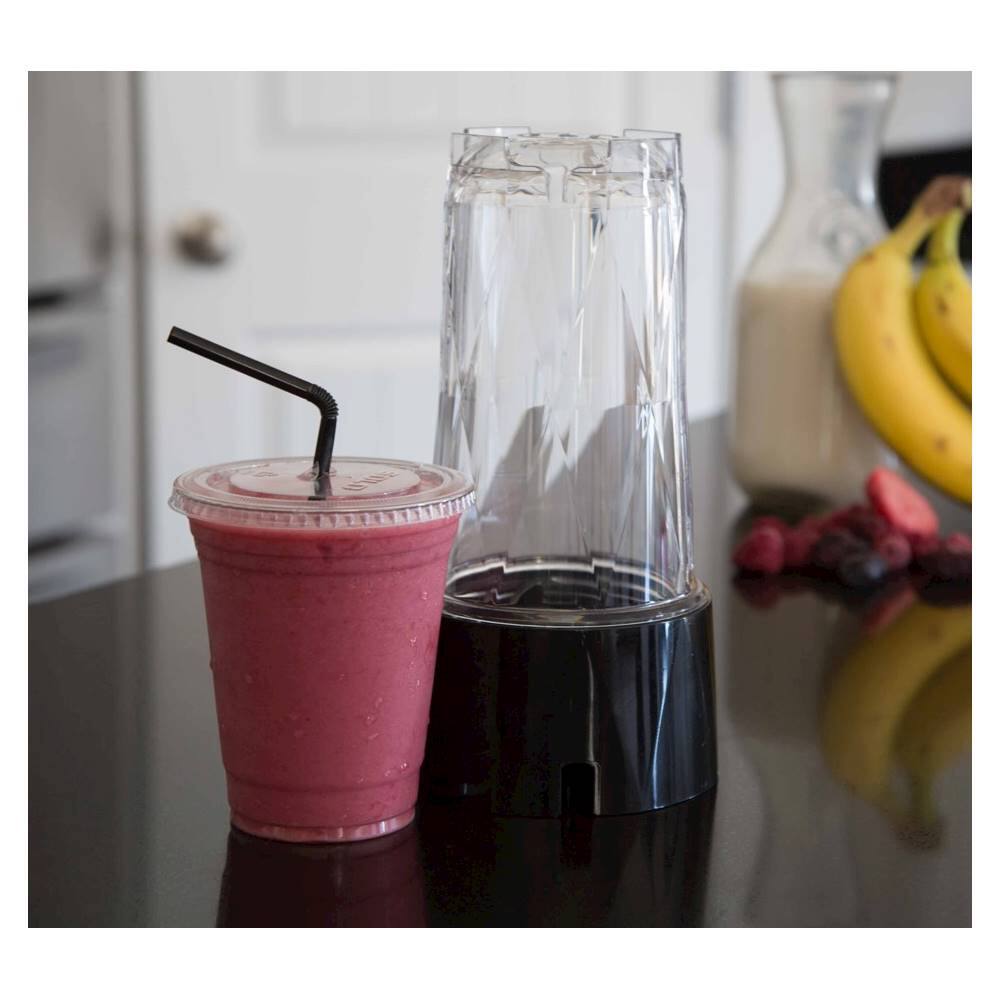 Alt View 11. Blendtec - Go 30-Oz. Travel Bottle - Clear/Black.