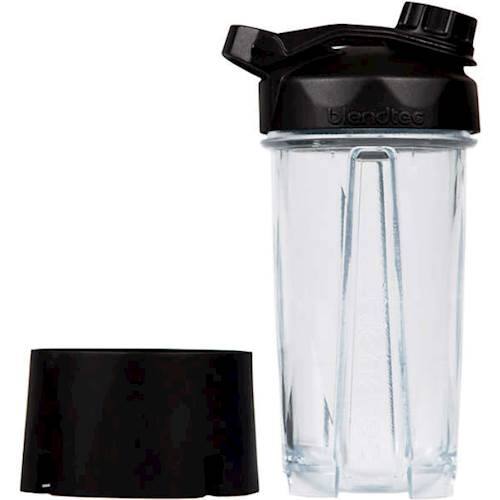 Alt View 16. Blendtec - Go 30-Oz. Travel Bottle - Clear/Black.