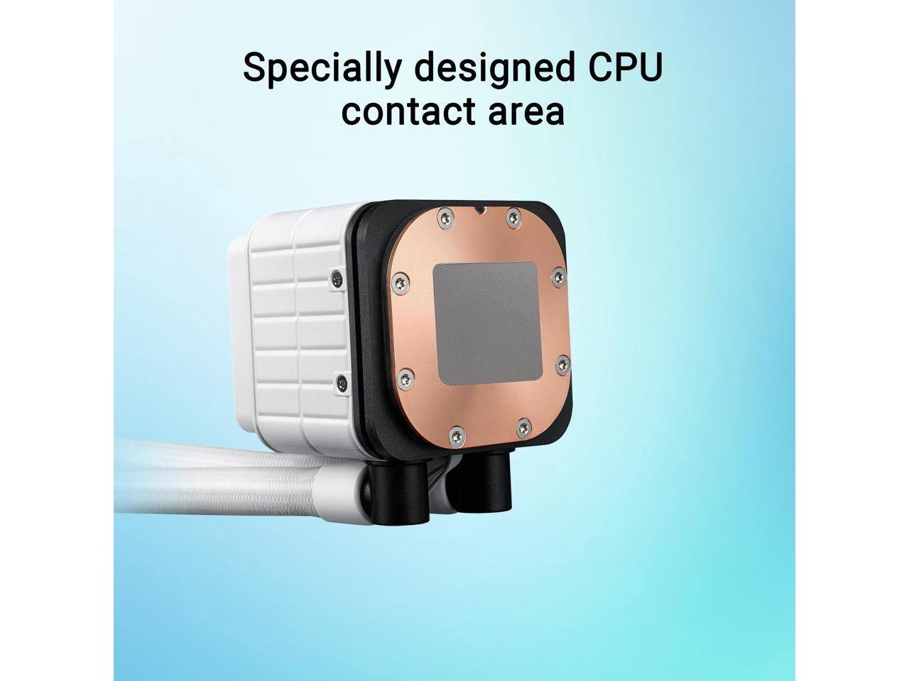 Specially designed CPU contact area