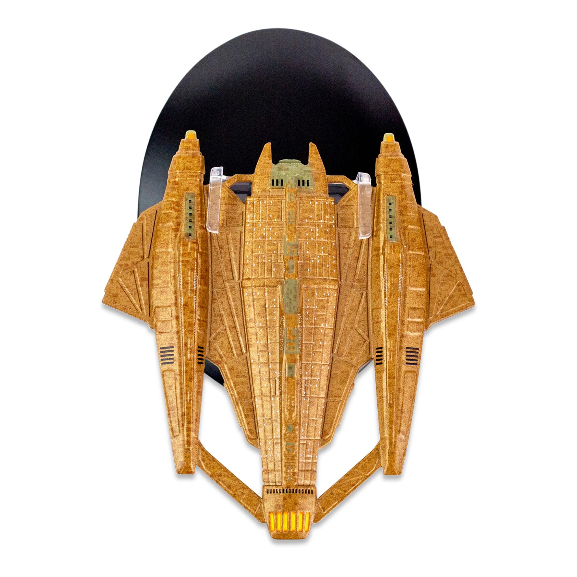 Alt View 4. Eaglemoss - Eaglemoss Star Trek Starship Replica | Vidiian Ship - Brown.