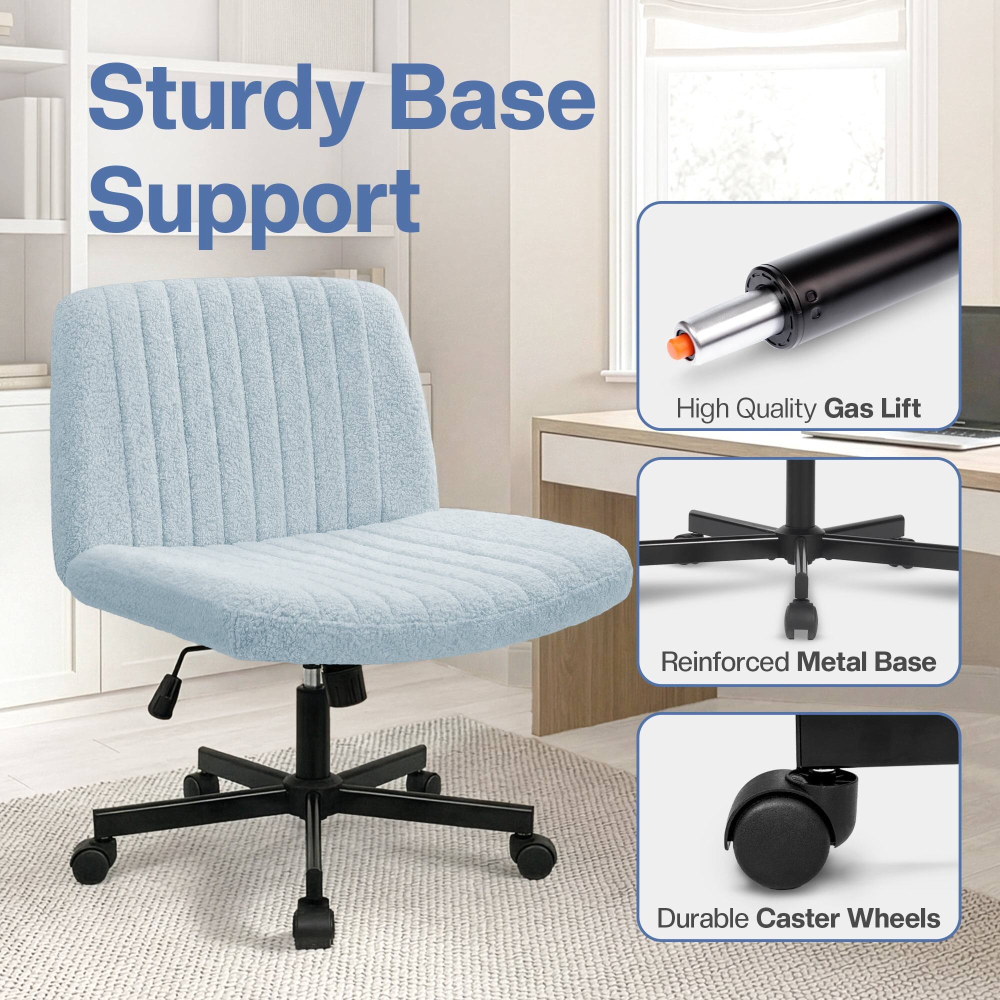 Sturdy Base Support  
- High Quality Gas Lift  
- Reinforced Metal Base  
- Durable Caster Wheels