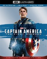 Captain America: The First Avenger [Includes Digital Copy] [4K Ultra HD Blu-ray/Blu-ray] [2011] - Front_Original