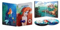 Front Standard. The Little Mermaid [SteelBook] [30th Anniversary] [4K Ultra HD Blu-ray/Blu-ray] [Only @ Best Buy] [1989].
