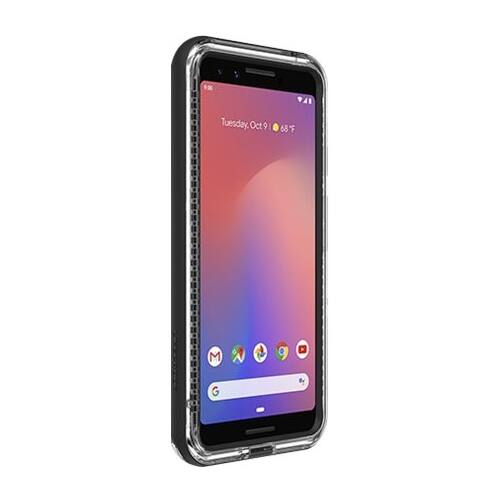 Left. LifeProof - NËXT Case for Google Pixel 3 - Black Crystal.