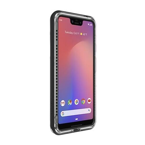 Left. LifeProof - NËXT Case for Google Pixel 3 XL - Black Crystal.