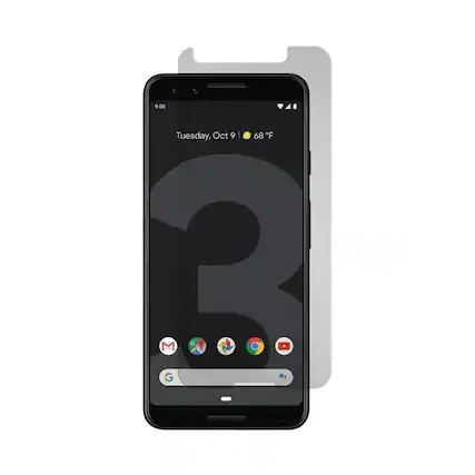 Angle. Gadget Guard - Screen Protector for Google Pixel 3 - Transparent.