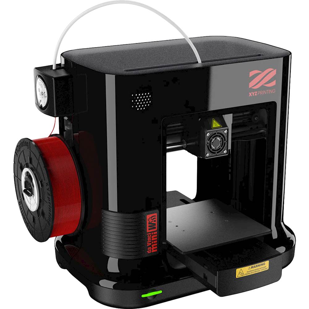 Left View: XYZprinting - da Vinci Mini W+ 3D Printer
