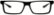 Alt View Zoom 18. Gunnar - Blue Light Reading Glasses - Vertex, Onyx, Clear Tint, Pwr +2.00 - Clear.