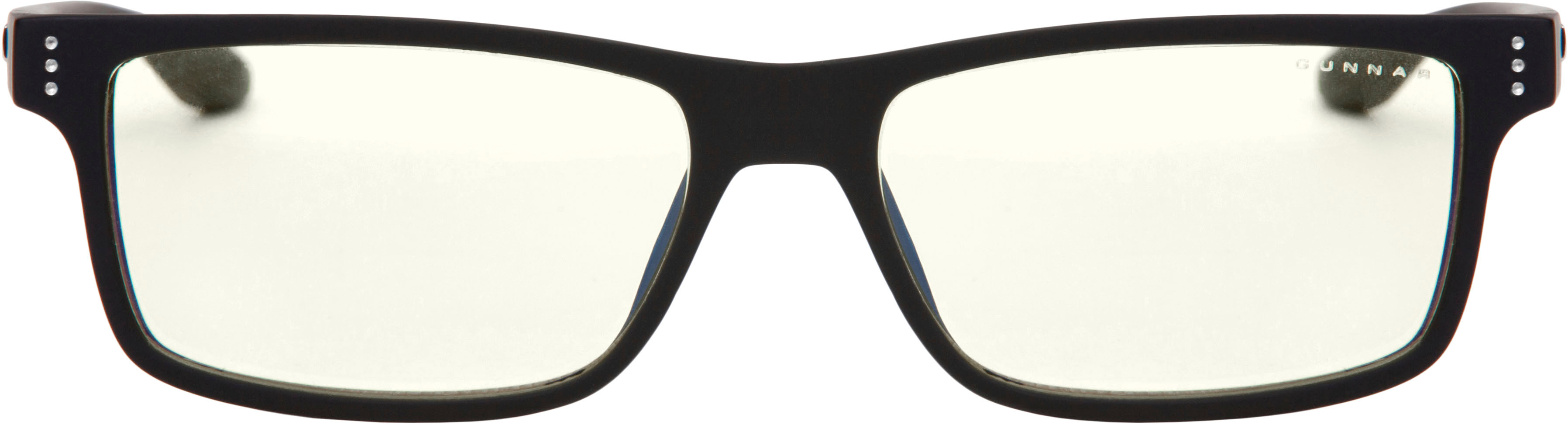 Angle View: GUNNAR - Blue Light Reading Glasses - Vertex +1.5 - Onyx