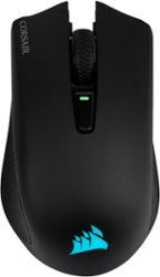 CORSAIR - HARPOON RGB Wireless Optical Gaming Mouse with Bluetooth - Black - Front_Zoom