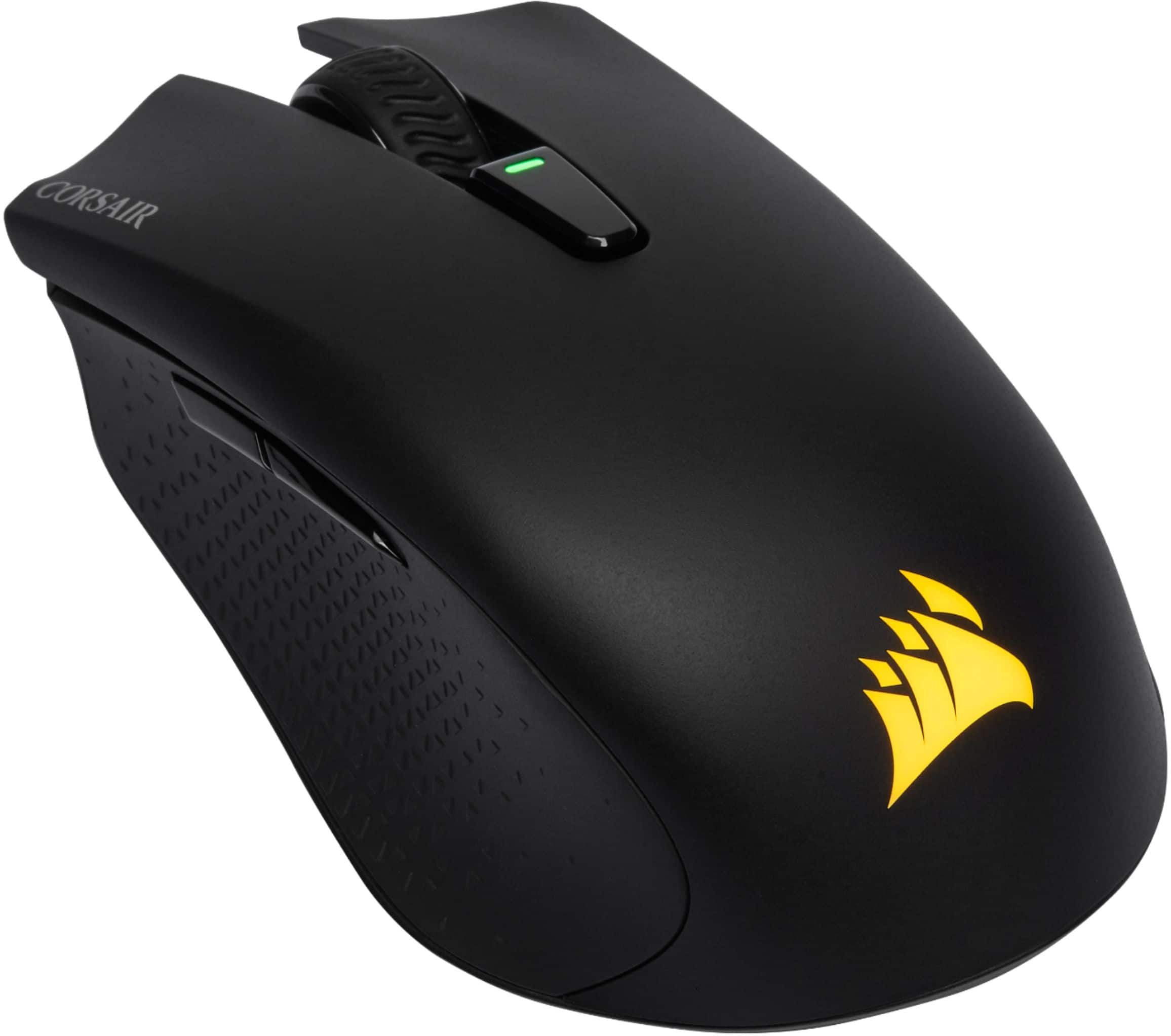 Alt View 11. CORSAIR - HARPOON RGB Wireless Optical Gaming Mouse with Bluetooth - Black.