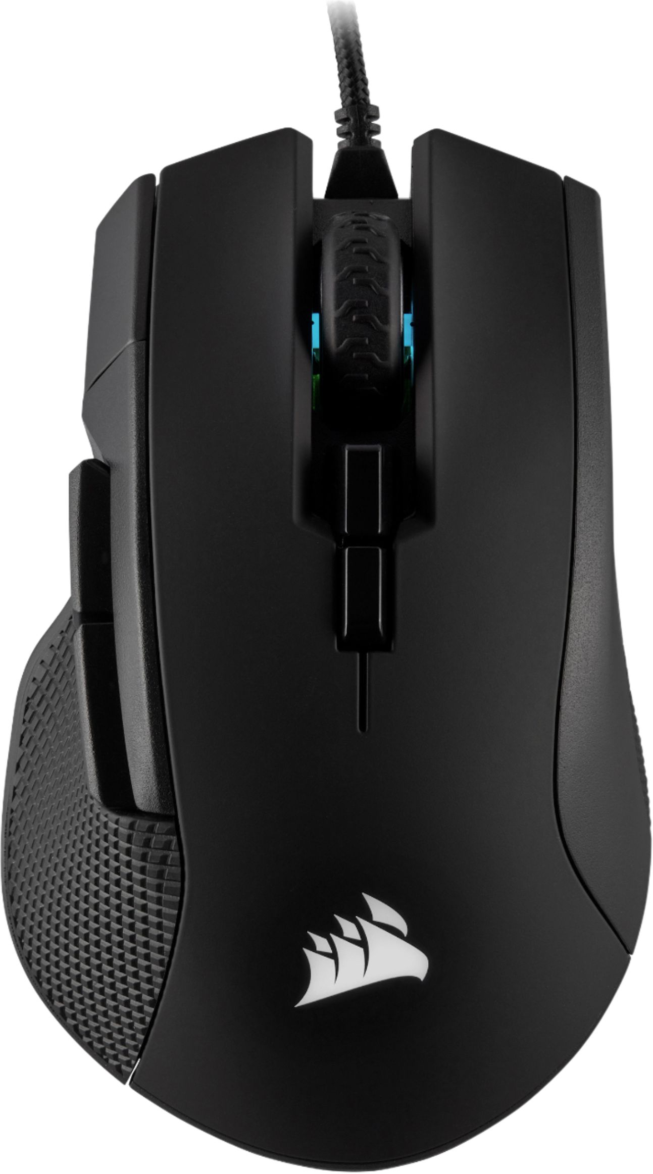 Best Buy Corsair Ironclaw Rgb Fps Moba Wired Optical Gaming Mouse Black Ch Na