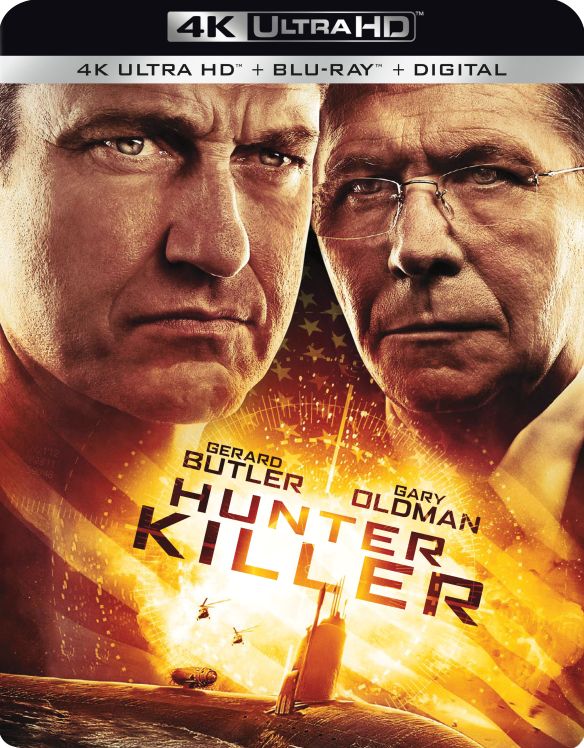  Hunter Killer [Includes Digital Copy] [4K Ultra HD Blu-ray/Blu-ray] [2018]