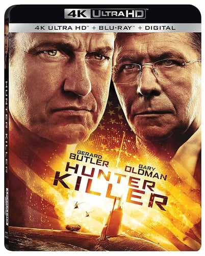 Hunter Killer Includes Digital Copy 4K Ultra HD Blu ray Blu ray