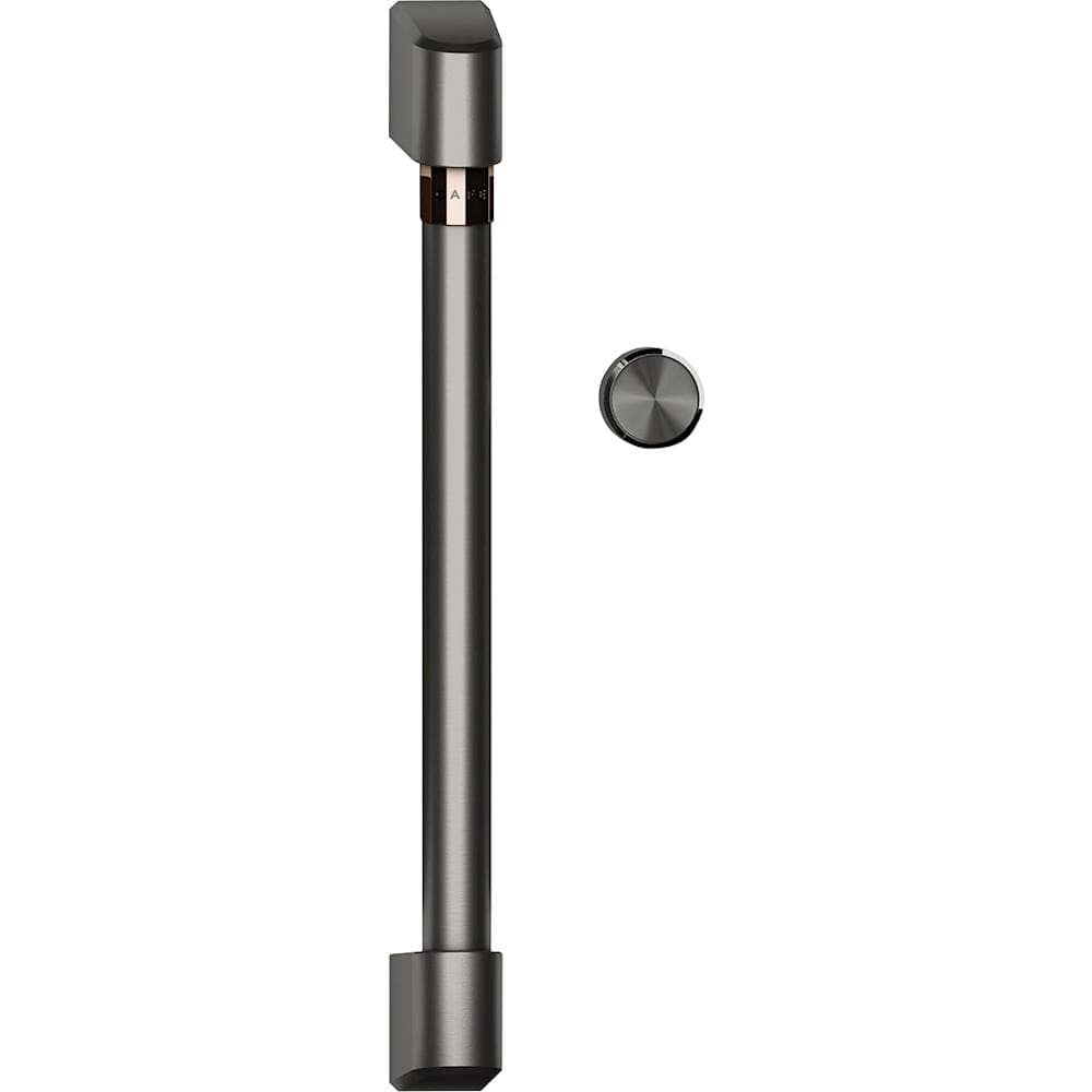 Front. Café - Accessory Kit for Café Microwaves - Brushed Black.