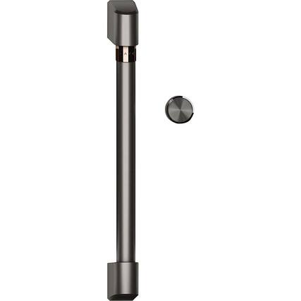 Front. Café - Accessory Kit for Café Microwaves - Brushed Black.