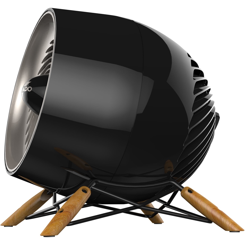 Angle View: Vornado - Glide Heat Whole Room Heater - Black