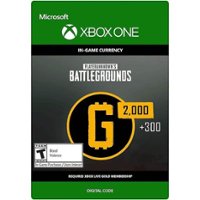 PLAYERUNKNOWN'S BATTLEGROUNDS 2300 G-Coin Digital Token Standard Edition - Xbox One - Front_Zoom