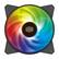 Front Zoom. Cooler Master - MasterFan MF120R ARGB 120mm Case Cooling Fan with RGB Lighting.