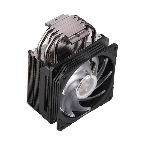 Alt View 13. Cooler Master - Hyper 212 RGB Black Edition 120mm CPU Cooling Fan with RGB Lighting - Black.