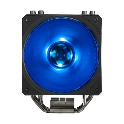 Alt View 14. Cooler Master - Hyper 212 RGB Black Edition 120mm CPU Cooling Fan with RGB Lighting - Black.