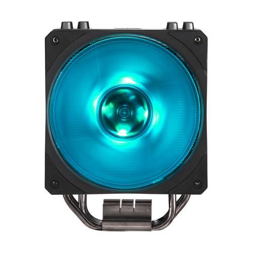 Alt View 15. Cooler Master - Hyper 212 RGB Black Edition 120mm CPU Cooling Fan with RGB Lighting - Black.