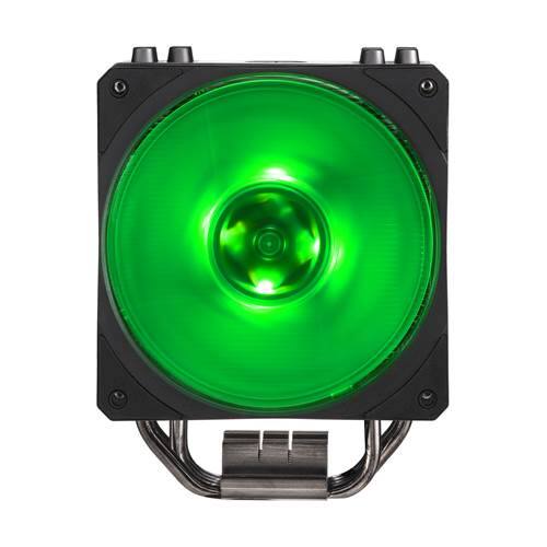 Alt View 16. Cooler Master - Hyper 212 RGB Black Edition 120mm CPU Cooling Fan with RGB Lighting - Black.