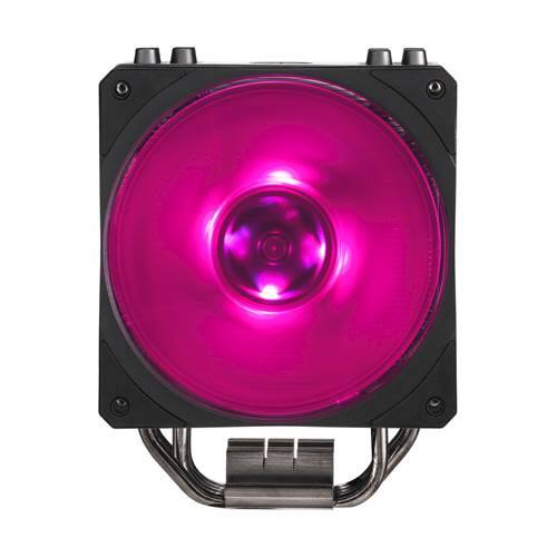 Alt View 18. Cooler Master - Hyper 212 RGB Black Edition 120mm CPU Cooling Fan with RGB Lighting - Black.