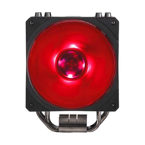 Alt View 19. Cooler Master - Hyper 212 RGB Black Edition 120mm CPU Cooling Fan with RGB Lighting - Black.