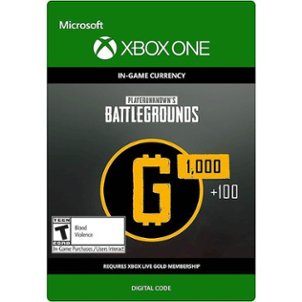 PLAYERUNKNOWN'S BATTLEGROUNDS 1100 G-Coin Standard Edition - Xbox One [Digital]