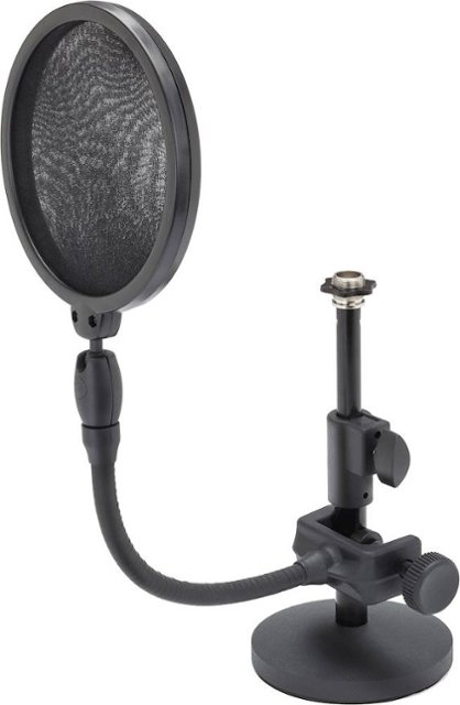 Samson – Desktop Microphone Stand and Microphone Pop Filter bundle