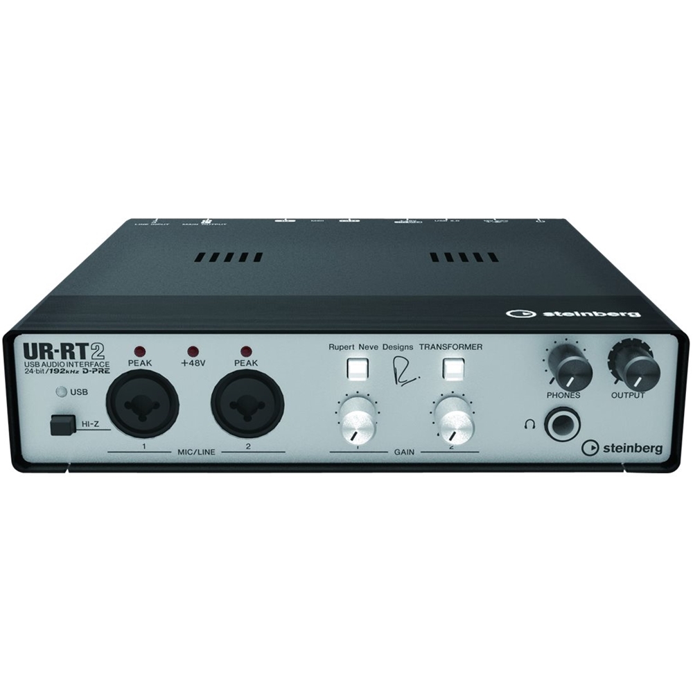 Best Buy: Steinberg UR-RT Series USB Audio Interface Black/White