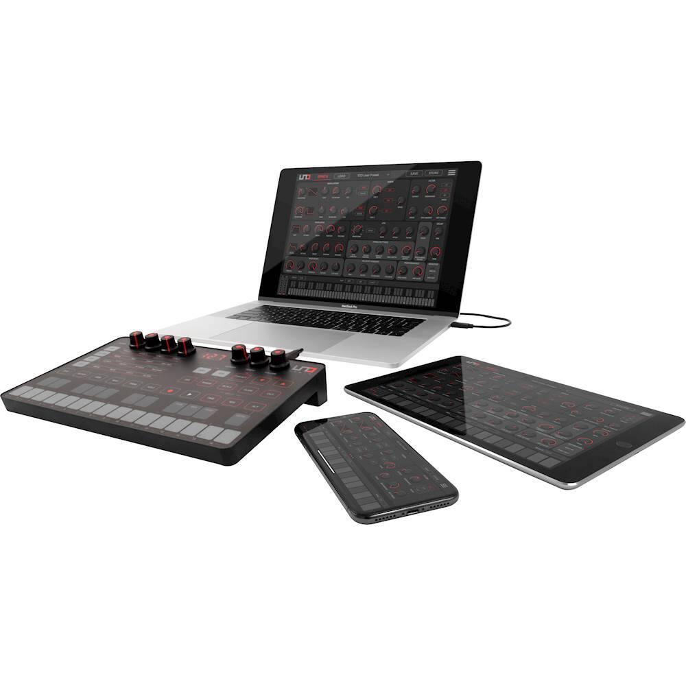Alt View 17. IK Multimedia - UNO Synth Analog Synthesizer - Black.
