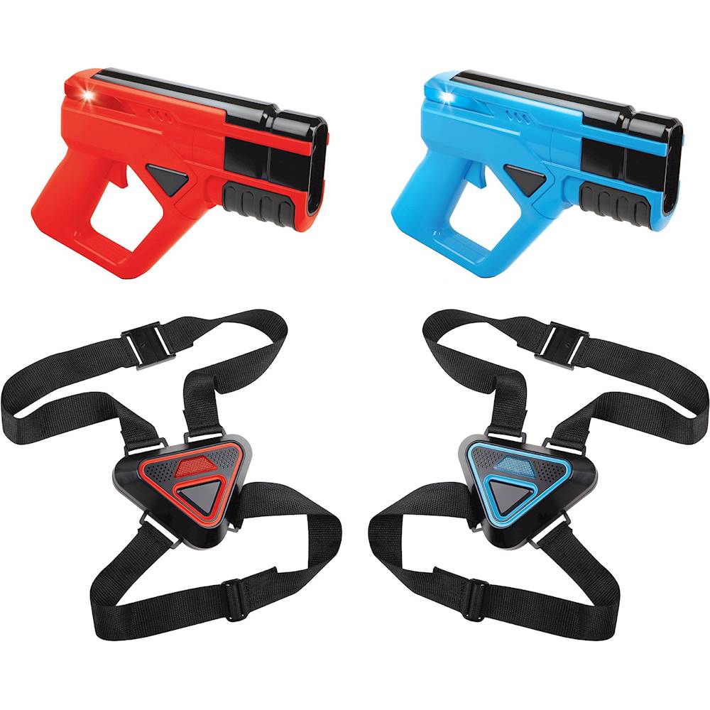 Best Buy Sharper Image Toy Laser Tag Shooting Game Red/Blue 10026020042