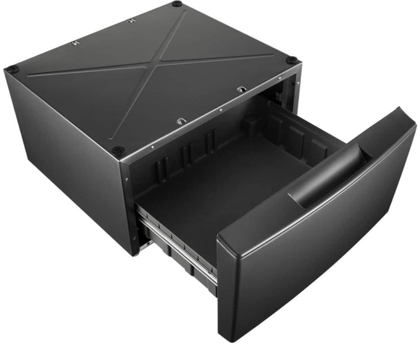 Alt View 11. Whirlpool - Washer/Dryer Laundry Pedestal with Storage Drawer - Chrome Shadow.