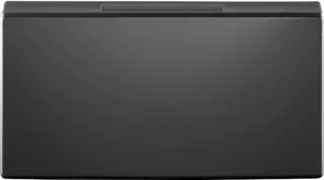 Front. Whirlpool - Washer/Dryer Laundry Pedestal with Storage Drawer - Chrome Shadow.