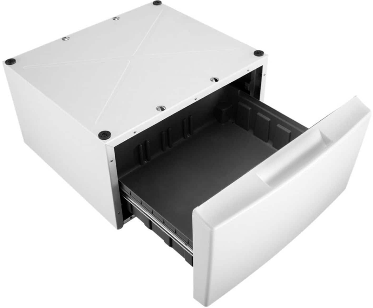 Alt View 11. Whirlpool - Washer/Dryer Laundry Pedestal with Storage Drawer - White.